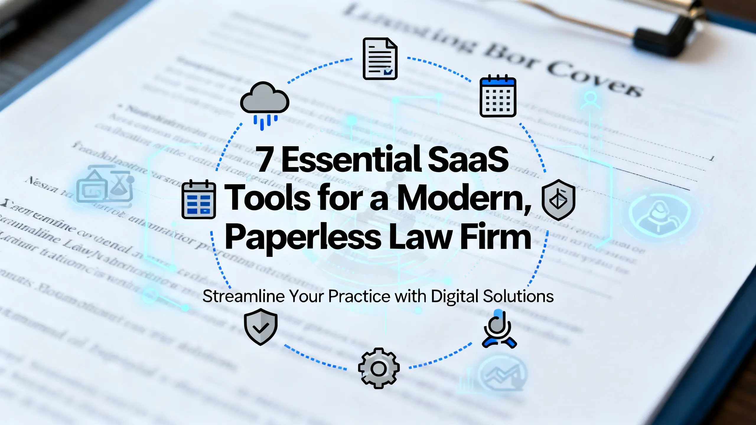 7 Essential SaaS Tools for a Modern, Paperless Law Firm