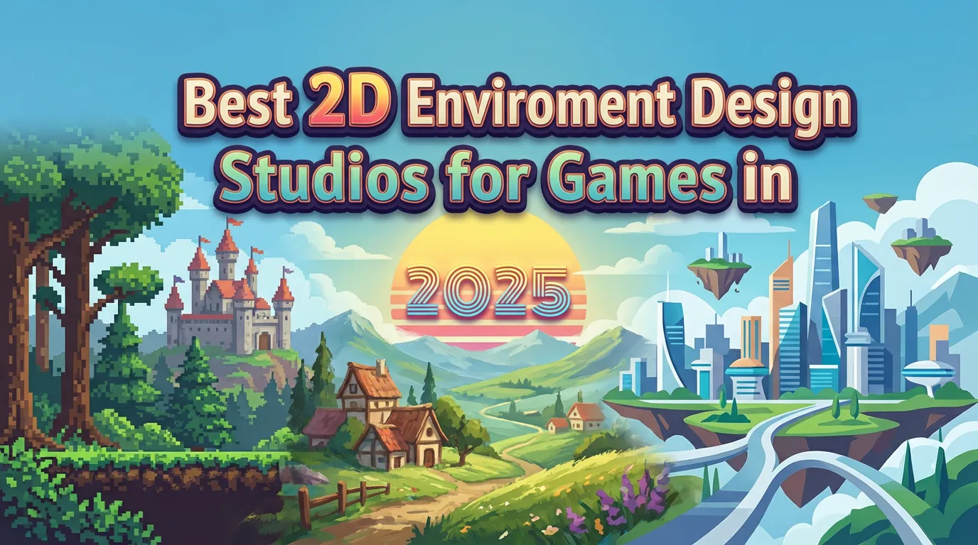 Best 2D Environment Design Studios for Games in 2025