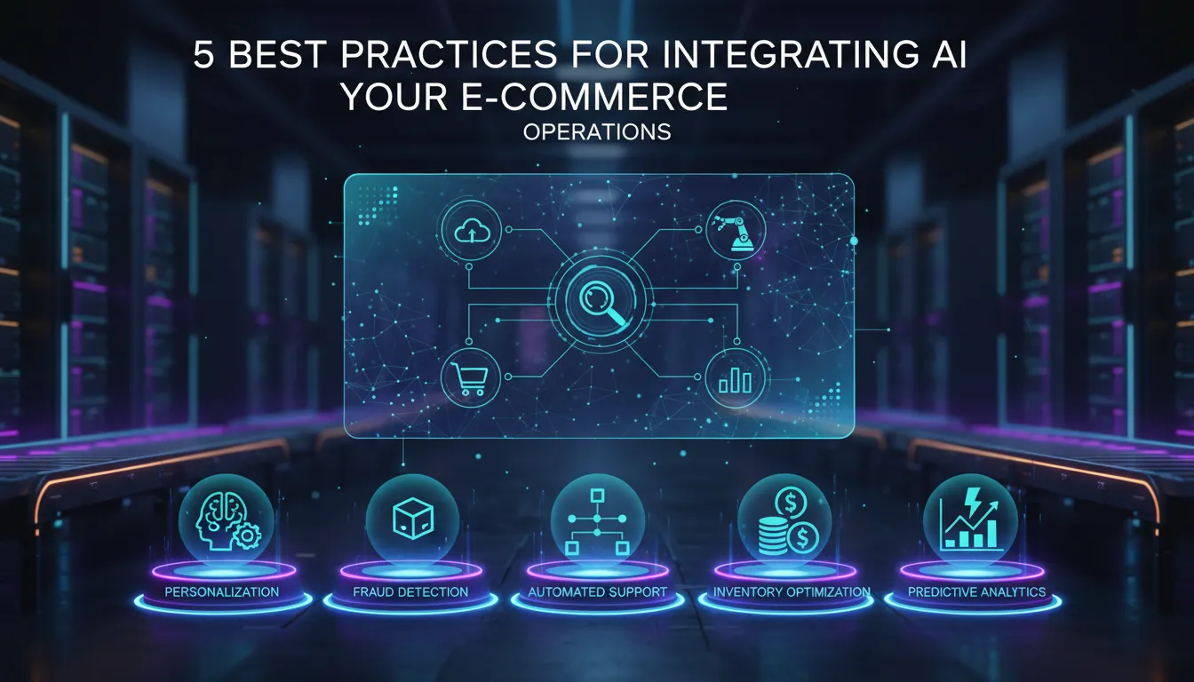 5 Best Practices for Integrating AI into Your E-commerce Operations