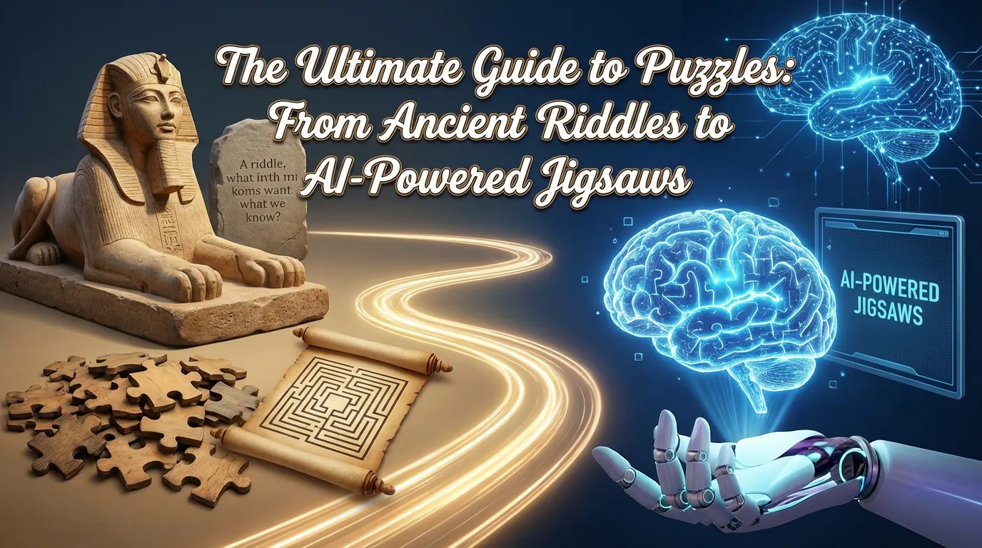 The Ultimate Guide to Puzzles: From Ancient Riddles to AI-Powered Jigsaws