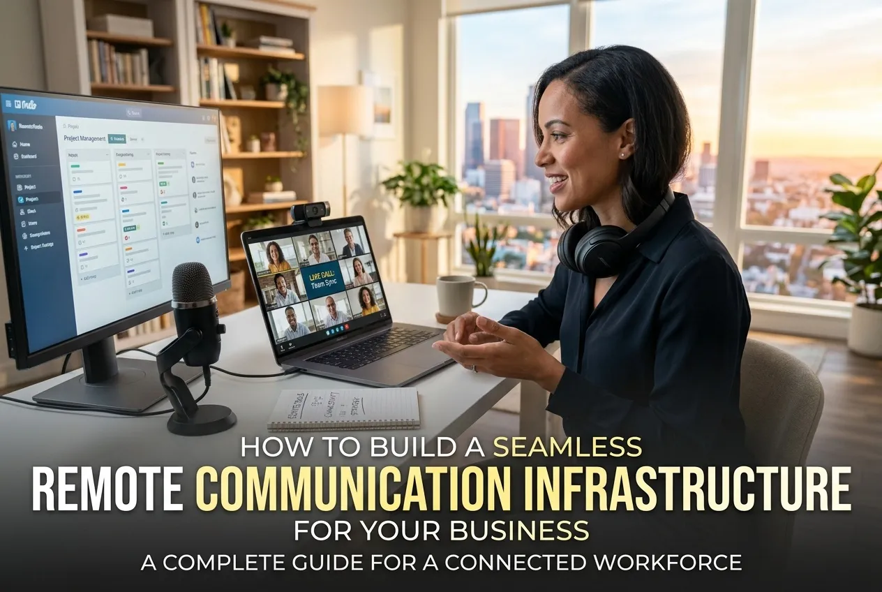 How to Build a Seamless Remote Communication Infrastructure for Your Business