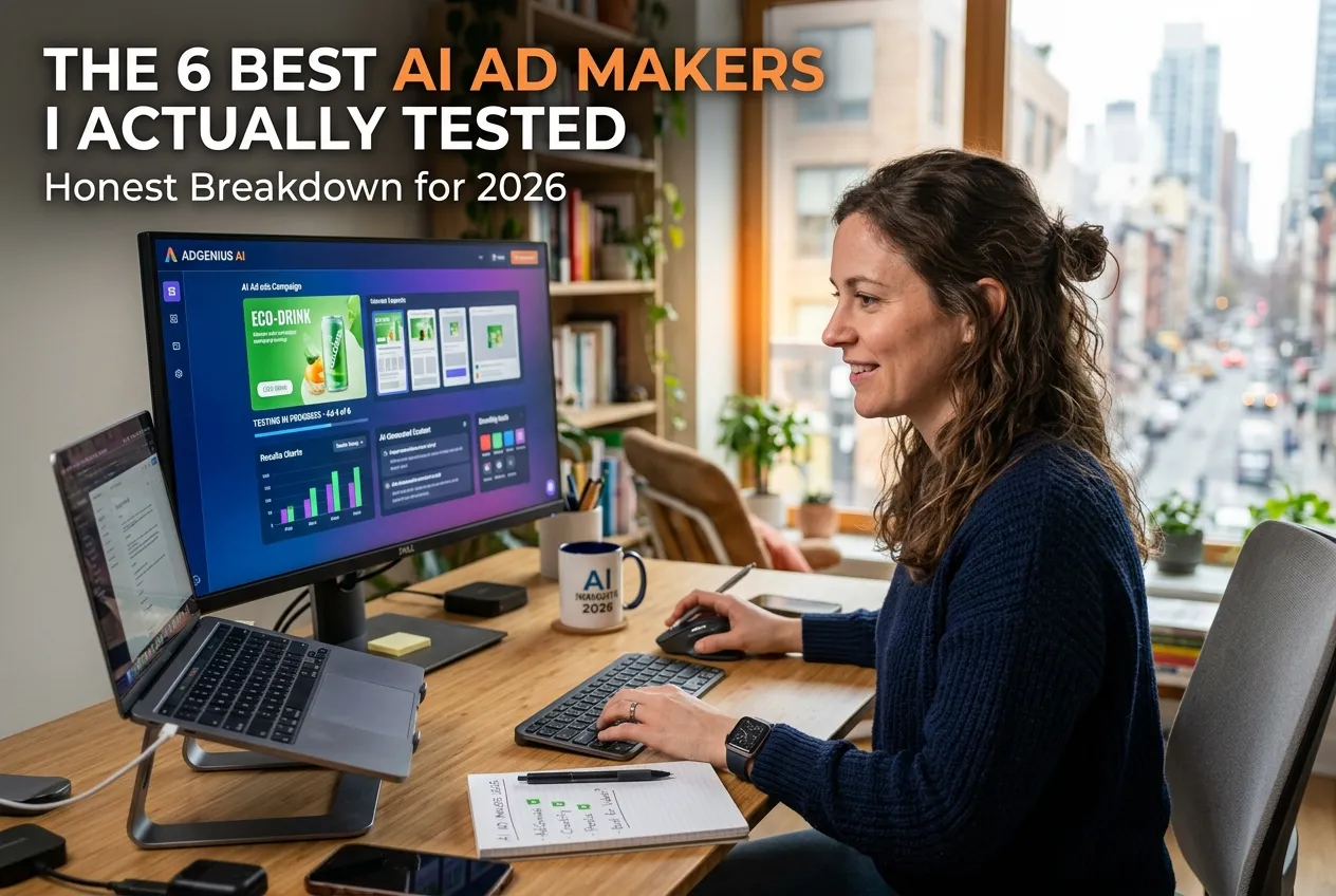 The 6 Best AI Ad Makers I Actually Tested 